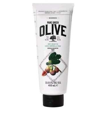 KORRES Pure Griechische Olive Feige Body Cream 400ml Neu & Versiegelt