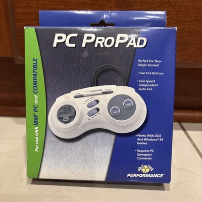 NIB Vintage InterAct Performance PC ProPad Game Controller IBM PC