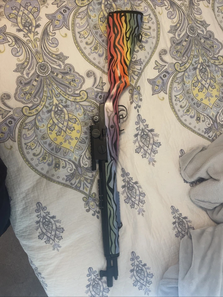 Cyma M1a Custom COD Ghost Spectrum Camo +5 cargadores Airsoft Foto 2 de 4