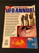 Saga's 1979 UFO Annual Flying Saucers Australia Easter Island Bermuda Triangle