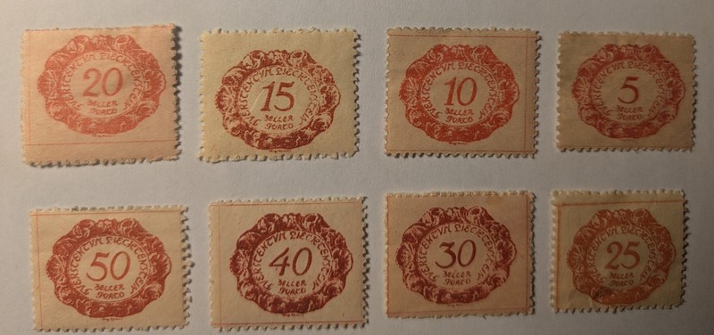 used stamps light hinged ng