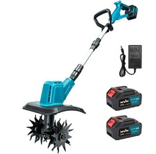 Elettrozappa/Zappatrice/Coltivatore/Motocoltivatore/Motozappa a Batteria 21V