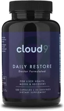 Cloud9 Daily Restore – Liver Detox & Recovery Supplement with Milk Thistle NA...