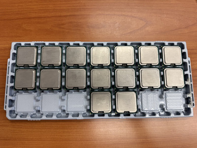 Lot of 16 Intel Core 2 Duo E6400 2.13GHz LGA775 Processor CPU SL9T9