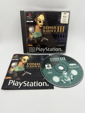 Tomb Raider 3 Advetures Of Lara Croft W.Manual PS1 VGC TESTED FREE TRACKED POST