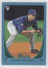 2011 Bowman Draft Blue 442/499 Lonnie Chisenhall #20 0c4