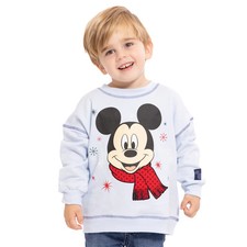 NWT Mickey Mouse Toddler Graphic Sweatshirt with Long Sleeves, 18M, 2T, 5T