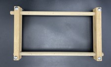 Wooden Adjustable Needlework Cross Stitch Quilting Lap Frame 11" x 7"