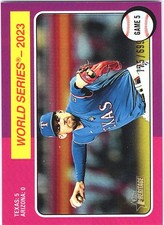 2024 Topps Heritage #465 World Series 2023: Game 5 Chrome #/699