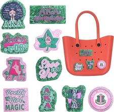 LParkin 10 PCS Bogg Charms for Tote Bags Accessories Bag with... 