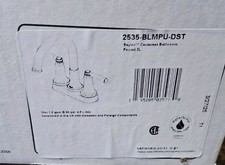Delta 2535-BLMPU-DST Saylor 1.2 GPM Centerset Bathroom Faucet - Black