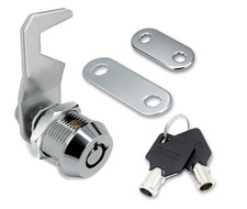 5/8 Inch Black Toolbox Lock Replacement Cabinet Cam Lock Keyed Alike Set