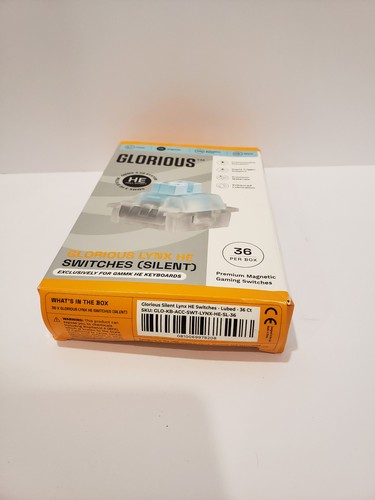 Glorious - Lynx Silent Linear Magnetic Hall Effect Switches 36PCS Lubed Silent - 第 3/5 張圖片