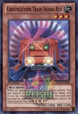 1. Auflage Bauzug Signalrot Super Rare DRLG-DE038 Yugioh
