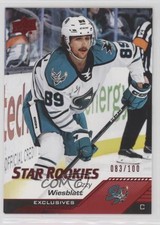 2022-23 Upper Deck AHL Star Rookies Exclusives 83/100 Ozzy Wiesblatt #136 v5t