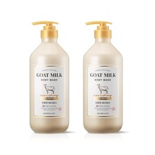 Shower Mate Goat Milk Body Wash with Manuka Honey   2-Pack Bundle 800ml x 2 