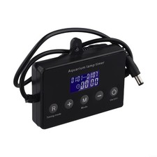 Aquarium LED Strip Light Controller Dimmer Timer 12V-24V LCD Screen Sunrise