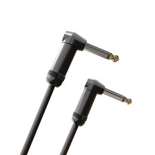D'Addario American Stage 10' Instrument Cable - Right-Angle to Right-Angle