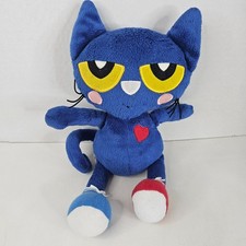 MerryMakers Pete The Cat Plush Doll 2010 By James Dean Red Blue Shoe Stuffed Toy