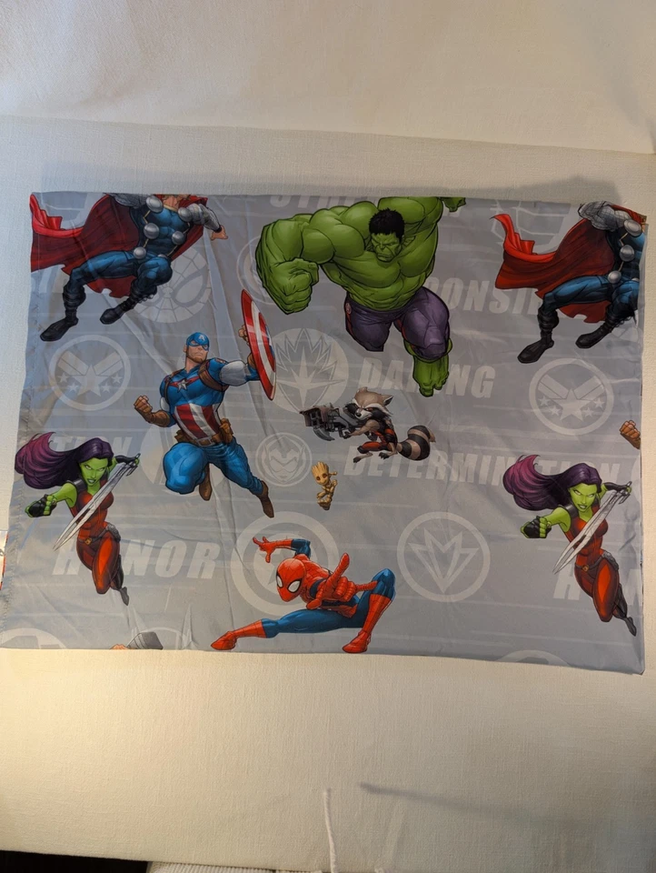 Комиксы Marvel Comics Twin Flat Sheet 64 «X94» серый фон Халк Человек-паук Тор - Изображение 4 из 4