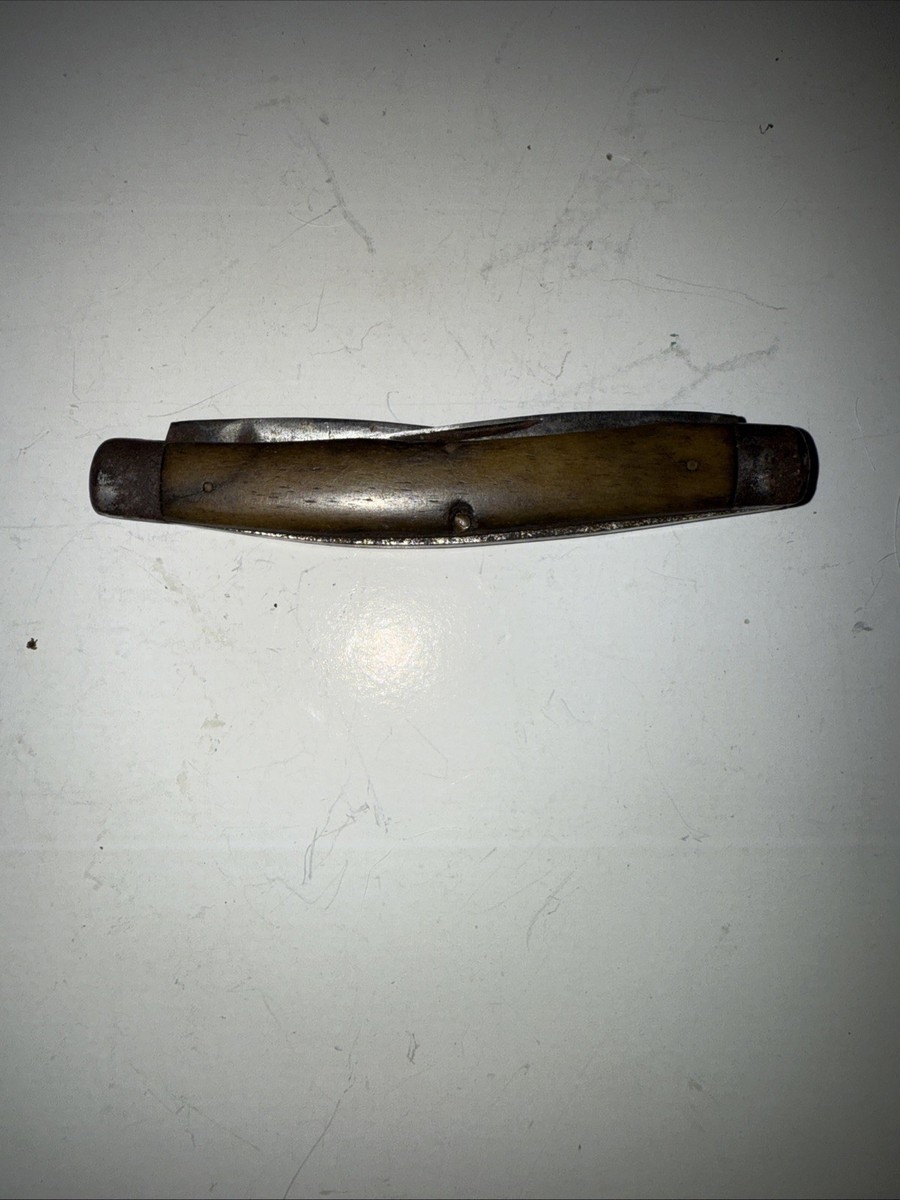 Vintage James Barber 1800s Sheffield Pocket Knife 2 Blades