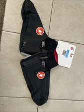 New Castelli Pioggia 2 Shoe Cover Road Black Size M