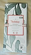 Pottery barn Holiday Crib Sheet Toddler bed baby picture gift party nursery kid