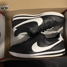Nike Cortez Basic Leather 819719-012 Black White Men s Size 10 Retro Sneakers