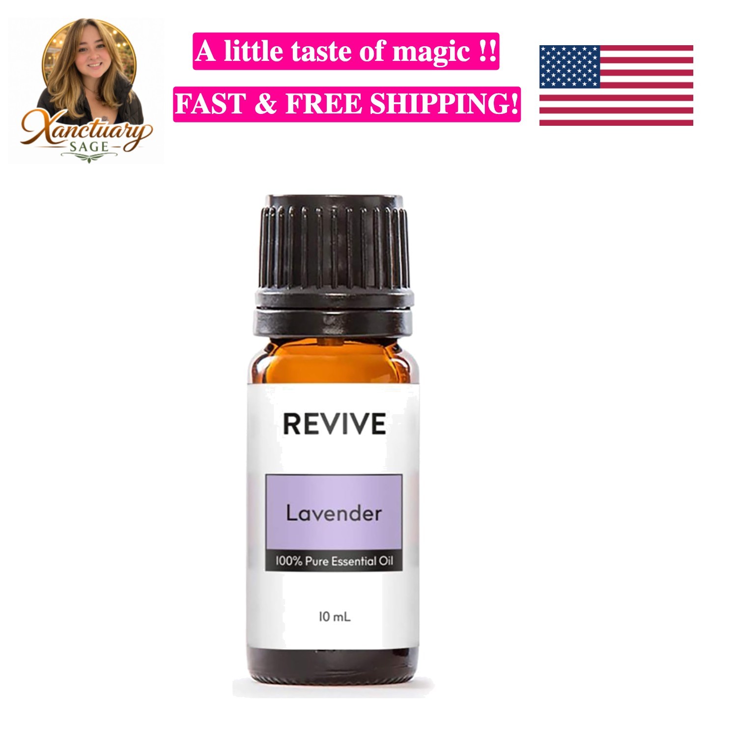 Lavender Essential Oil by - 100% Pure Therapeutic Grade, for