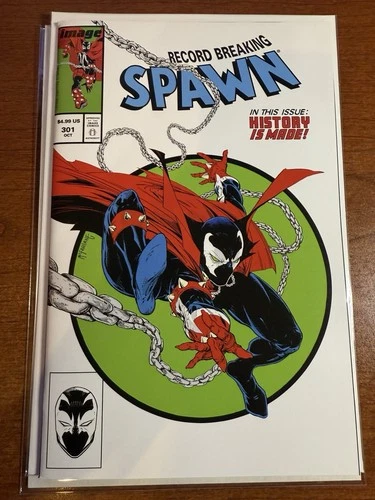 Spawn #301 (NM 9.4) 1st Print Cover H Todd McFarlane Amazing Spider-Man Homage
