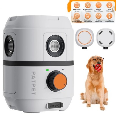 Rechargeable Ultrasonic Anti Barking Device,50Ft Dog Bark Deterrent Devices