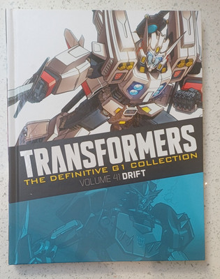Transformers Definitive G1 Collection Vol 41 Drift HC Hachette IDW Hardcover