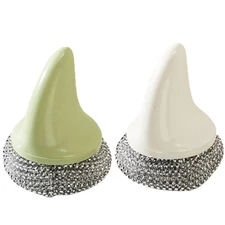 Steel Wire Ball Brush Scrubber Dishwashing Steel Wire Ball Pot Scrubber