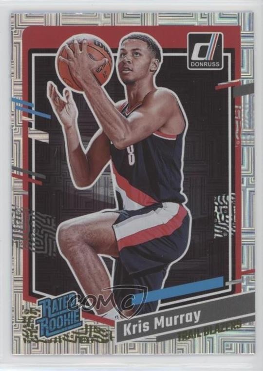 2023-24 Panini Donruss Rated Rookie Choice Kris Murray #203 0wp8