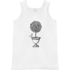 'Topiary with Bird' Adult Vest / Tank Top AV054676