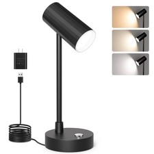 Adjustable LED Eye-Caring Desk Lamp, Dimmable Stepless Brightness, 3 Color Mo...
