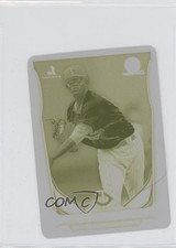 2014 Bowman Chrome Minis Printing Plate Yellow 1/1 Felix Jorge #152 3j2