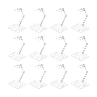 Action Figur Ständer 2.9 x 3.7'' Einzel Display Halter Basis für 6-8'' 12 Stk