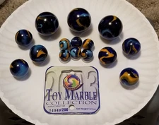 2003 Mega Marbles Vacor Dragonfly. Rare 6 Standard, 6 Shooters, 3 Boulders. WOW!