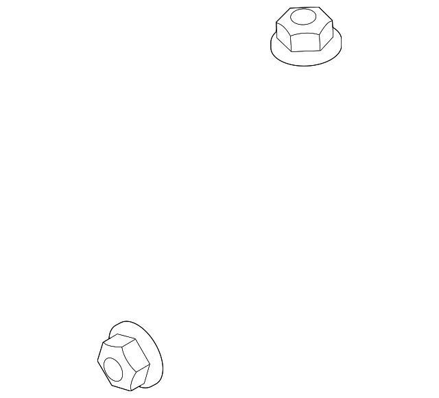 Genuine GM Multi-Purpose Nut 11900441 Foto 2 de 3