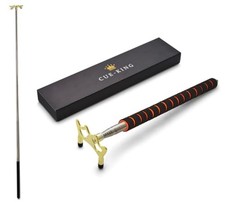 Telescopic Bridge Stick with Premium Woven Handle, Pool Foam Handle