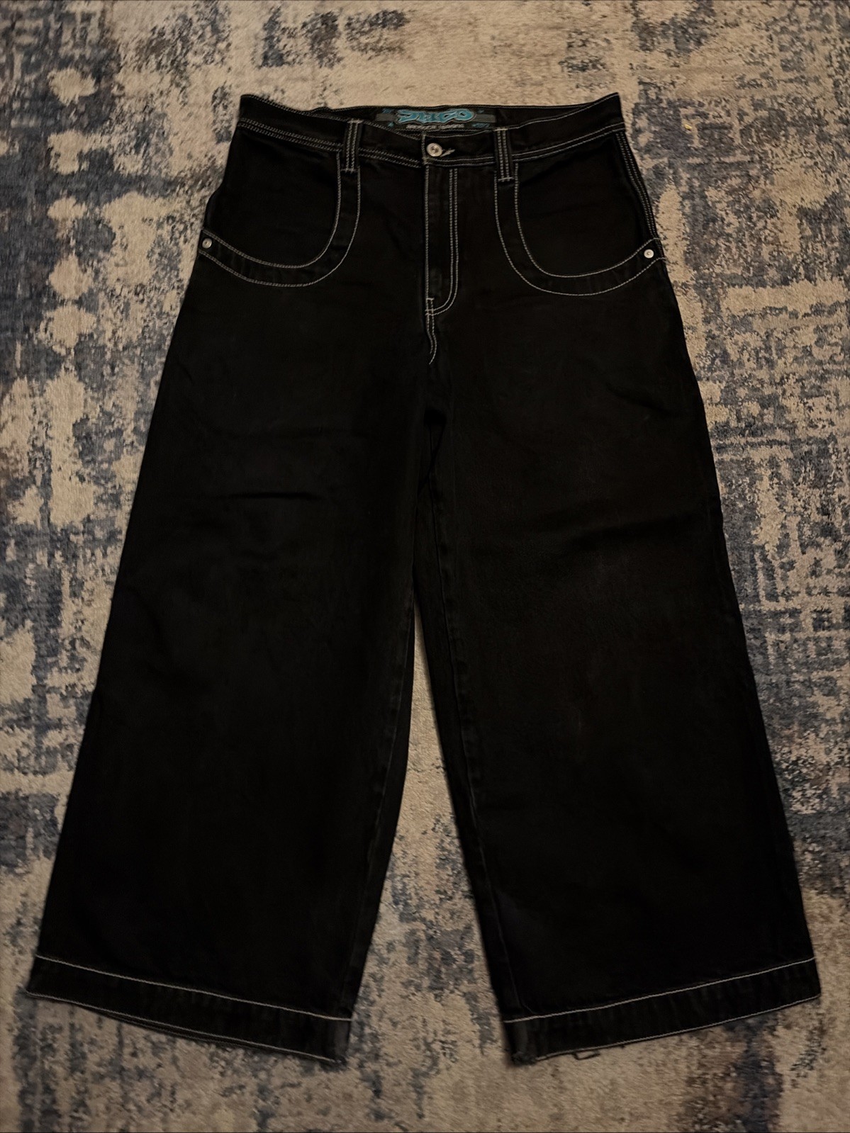 JNCO JEANS- ARTISTICAL UPRISING- 26 INCH LEG - 36 x 30