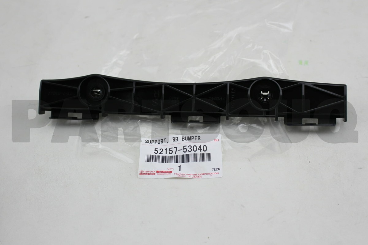 5215753040 Genuine Toyota SUPPORT, REAR BUMPER SIDE, NO.2 RH 52157