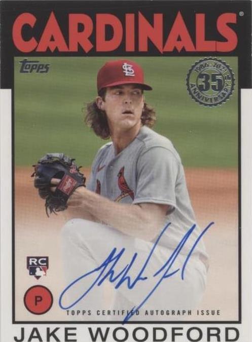 2021 Topps Update Series - Jake Woodford #86B-JW - 1 of 1