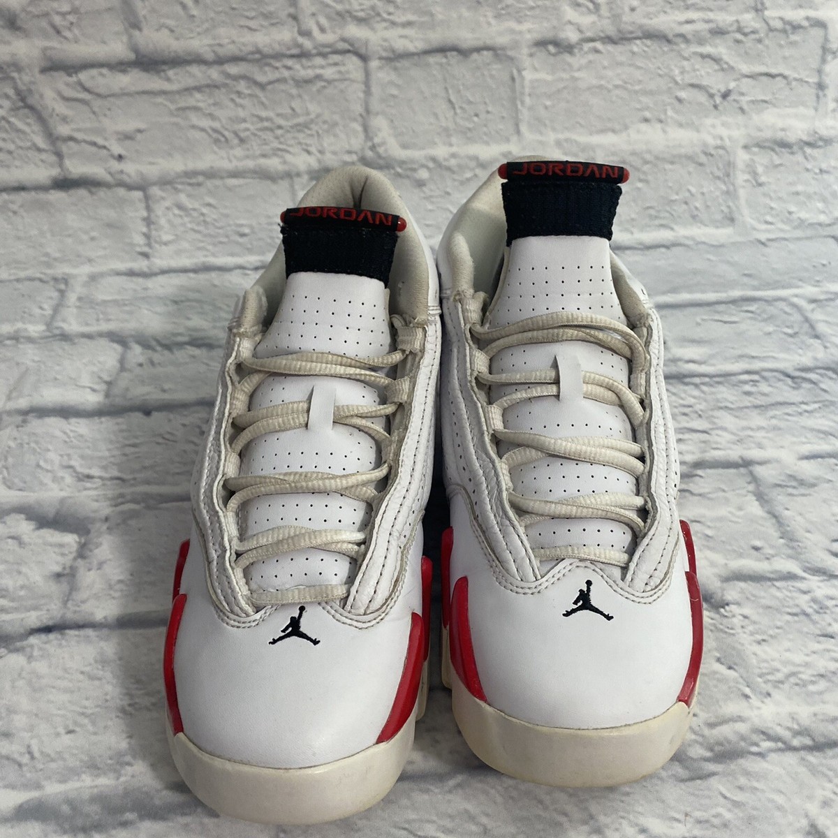 Jordan Air Jordan 14 ホワイト/レッド The OG Air Jordan 14 XIV White/Varsity Red - YouTube