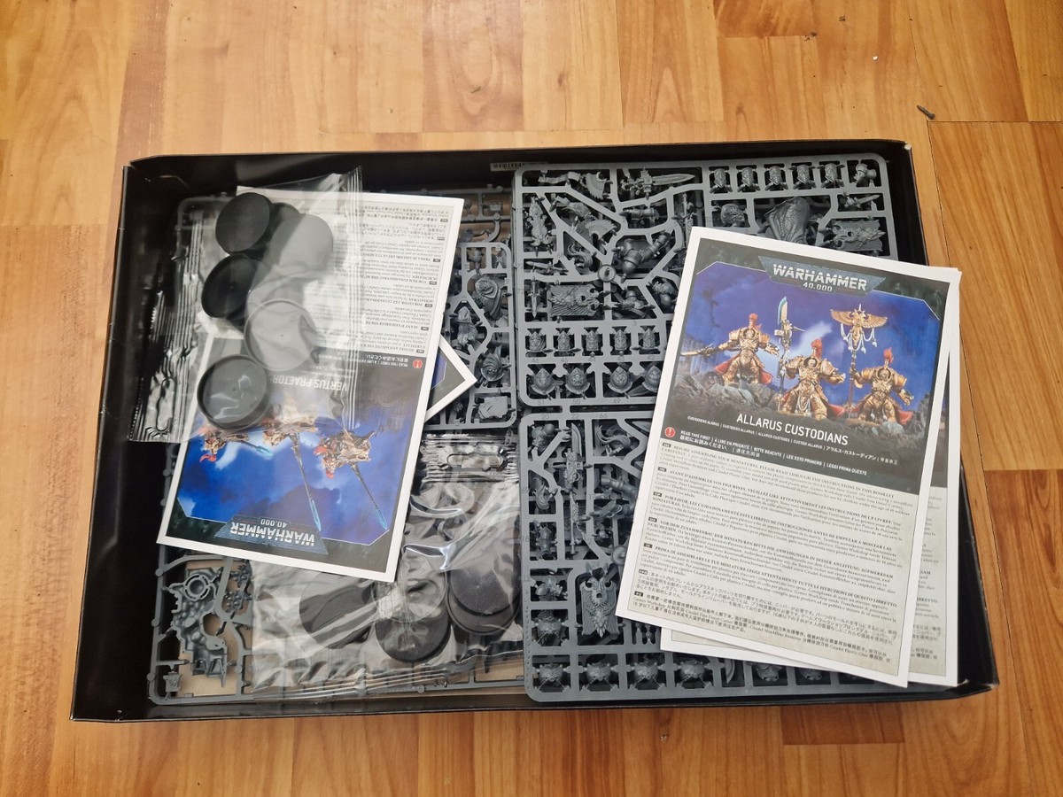 WARHAMMER 40K ADEPTUS CUSTODES WATCHERS OF THE GATE BATTLEFORCE