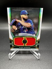 2023 Topps Tribute Baseball Dual Relics Green /99 Alek Manoah #DR-AM