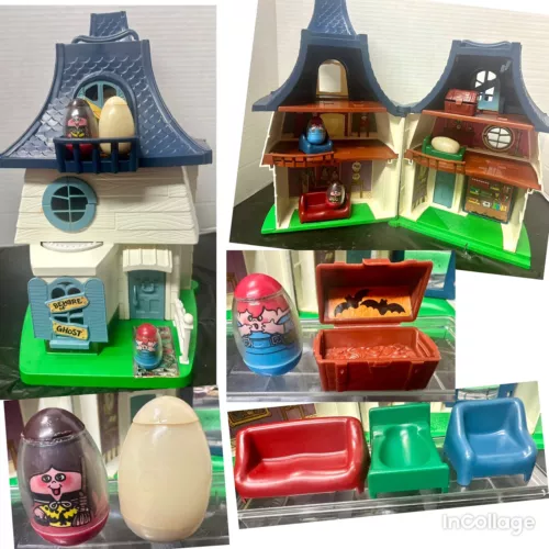 Vintage 1976 Hasbro Weebles Haunted House #580