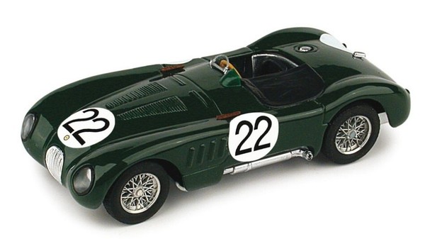Brumm 1/43 Jaguar C Type Le Mans 1951 Moss Fairmanm Statisches Modell Diecast-image