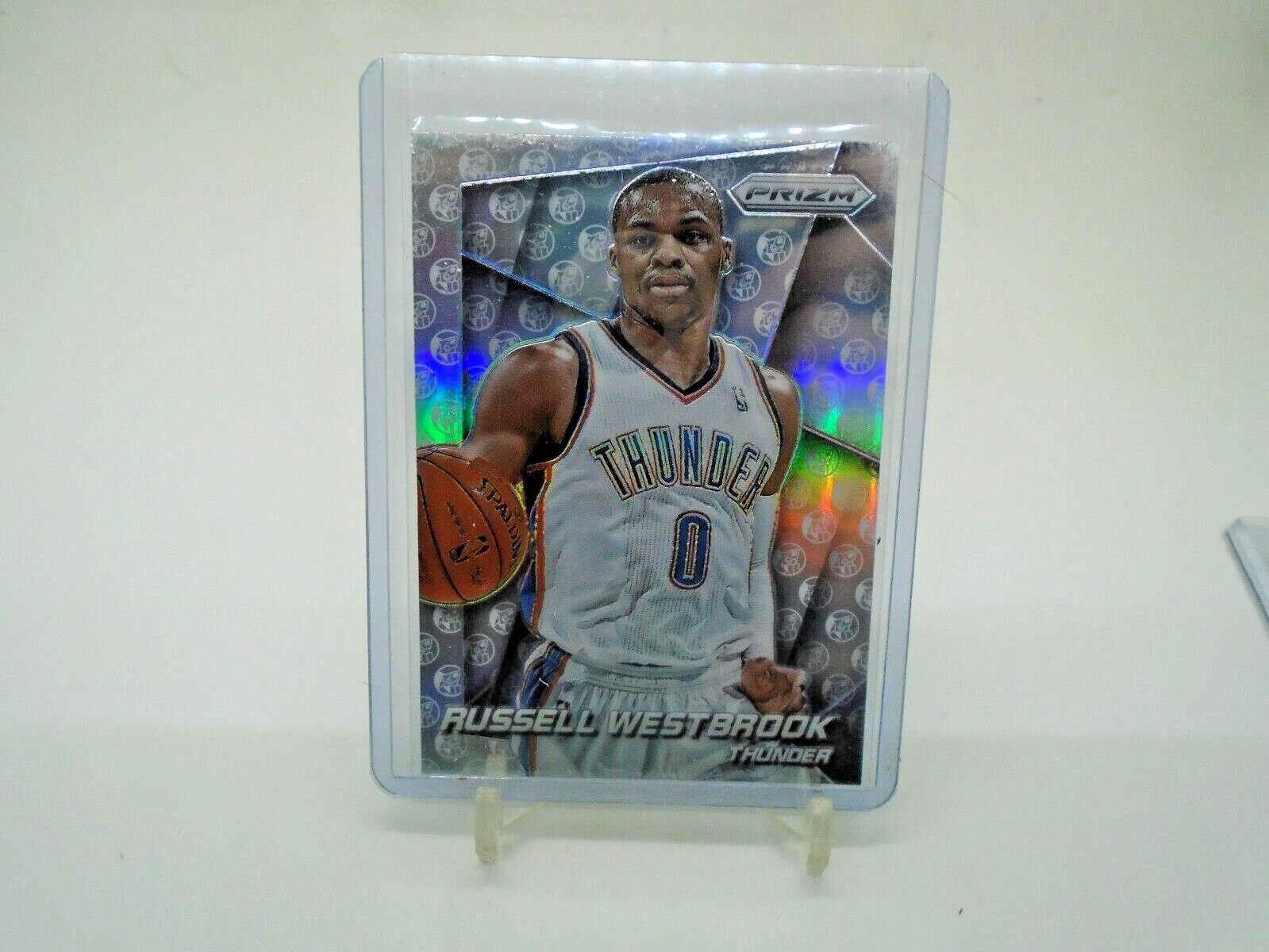2014-15 PANINI PRIZM #2 RUSSELL WESTBROOK SILVER PRIZM
